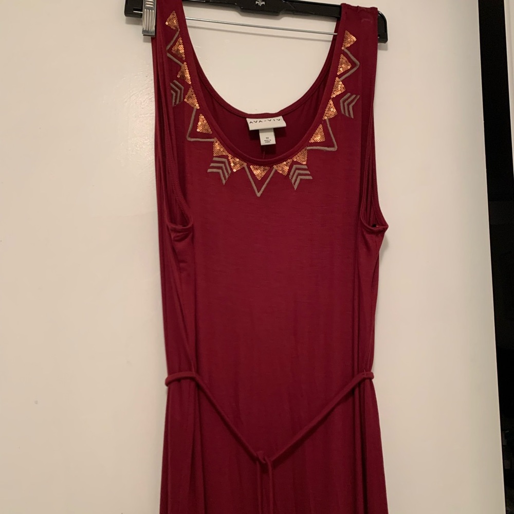 Ava & Viv Maxi Dress  1X Lightweight